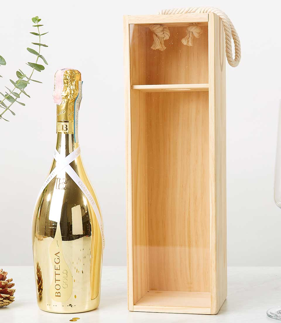 Bottega Prosecco Gold Gift Box